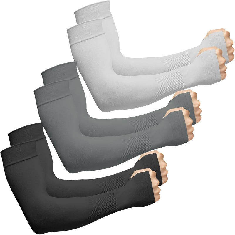 Outivity Arm Sleeves for Men Women Upf 50 Compression Arm Sleeve for UV Blocking Protection - Image 1